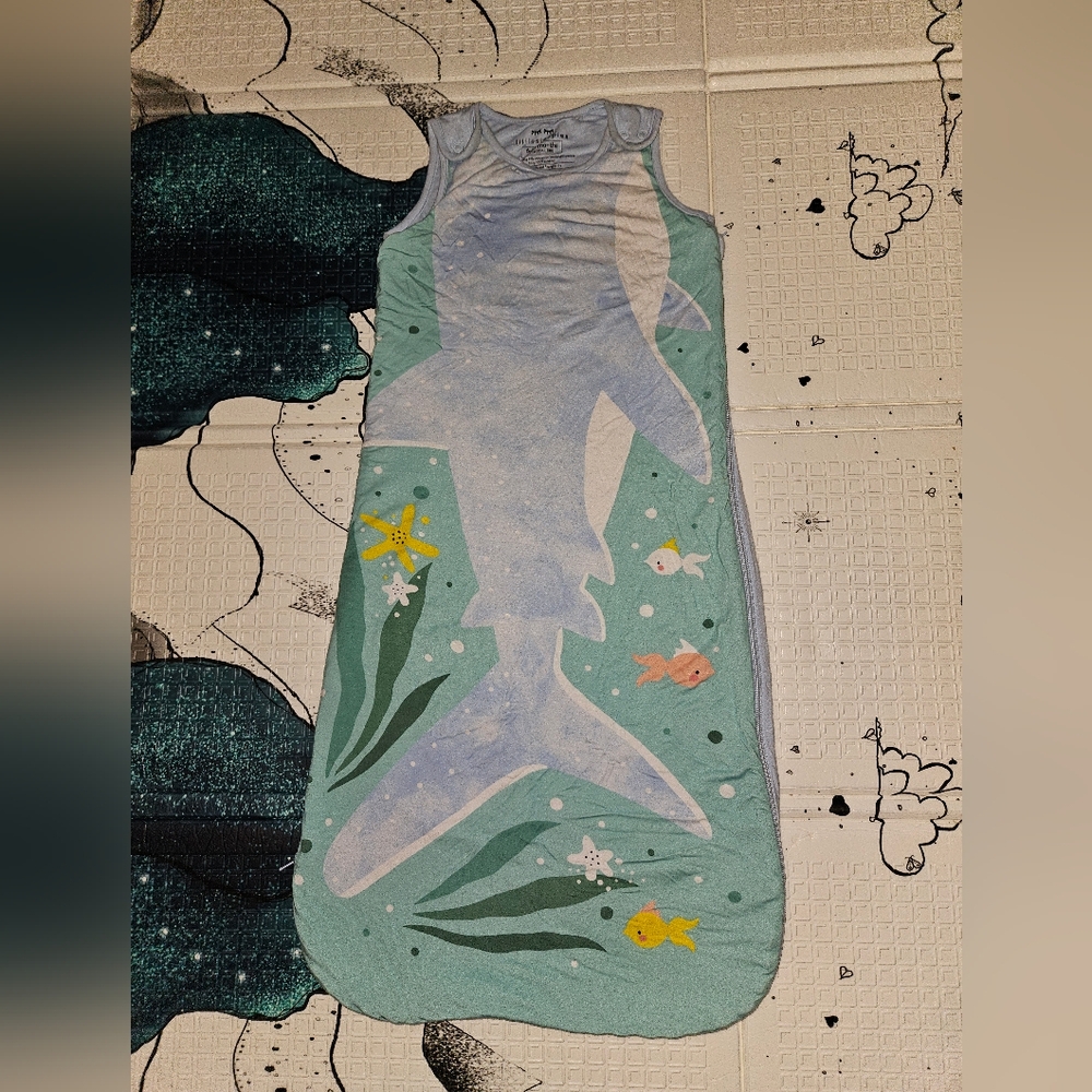 Little sleepies shark sleep sack
